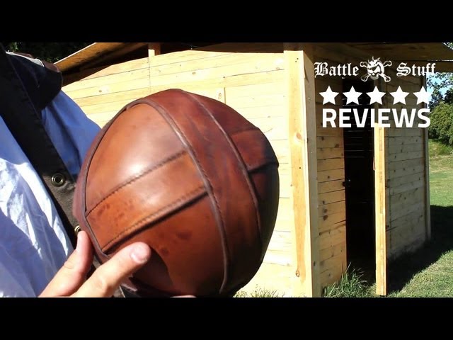 Vídeo relacionado con Ready For Battle Larp Hombres Piel Armadura Viking Negro o Marrón Tamaño S de XL Medieval Combate de exhibición Vikingo, marrón, Medium