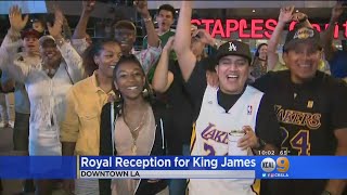 Fans React To LeBron James Joining Lakers