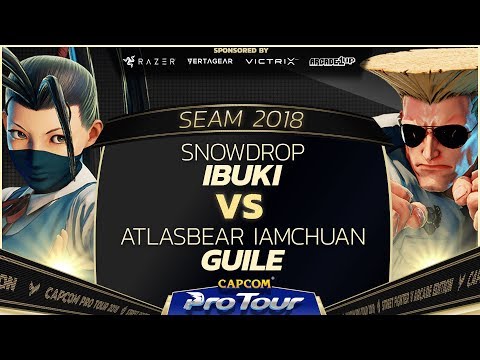 Snowdrop (Ibuki/Zeku) vs AtlasBear IamChuan (Guile) - SEA Major 2018 Day 1 Pools - CPT 2018