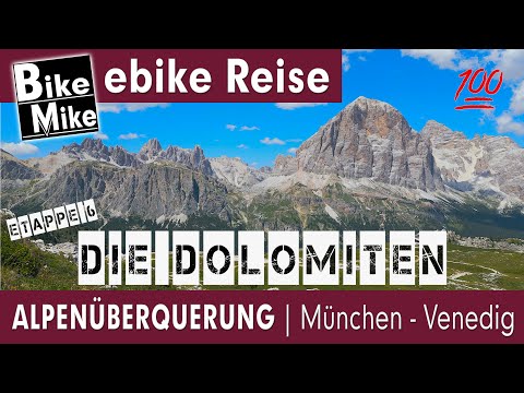 Durch die Dolomiten | Alpenüberquerung München-Venedig by BikeMike | Etappe 6 | Bruneck - Cortina