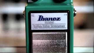 Video thumbnail for TS9DX  -Turbo Tube Screamer- by Ibanez Guitar