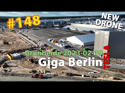 # 148 Tesla Giga Berlin • 2023-02-19 • Gigafactory 4K