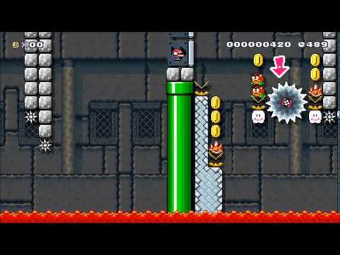 Super Mario Maker | nachos con carne - KZP race By Jarmo