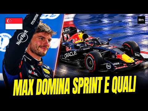 MAX LEVA SPRINT E POLE, ENQUANTO MERCEDES SOFRE EM SINGAPURA! BORTOLETO VAI MAL