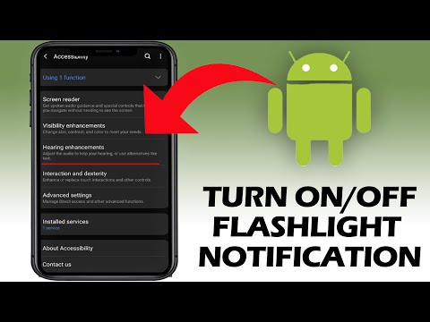 How to Turn On/Off Flashlight Notification Android (QUICK AND EASY)