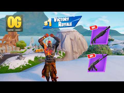 20 Kill Fortnite Solos "FORTNITE OG" | High Kill Fortnite OG Season 7 Gameplay (OG GRAPHICS)