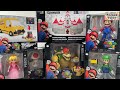 Super Mario Bros Movie Toys Collection Unboxing Review Mario Luigi Toad Peach Bowser Action Figure