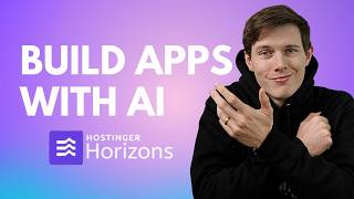 How to Build a Web App with Hostinger Horizons (2026 Guide)