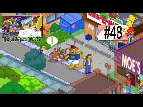 Los Simpson Springfield "Destino Spfld, Cap. 43 - Las Misiones de los Monos crueles" por Tony