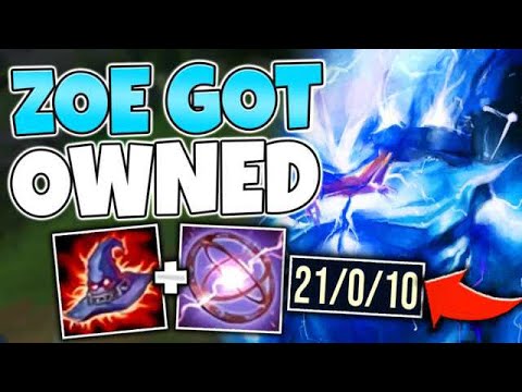 #1 XERATH WORLD MAKES DIAMOND ZOE LOOK BRONZE! SHE GOT EMBARRASED - League of Legends