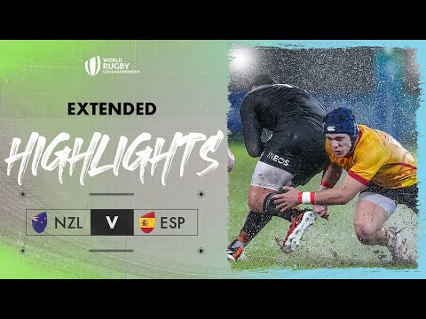 New Zealand PERECTION | New Zealand v Spain | World Rugby U20 Championship 2024 Extended Highlights