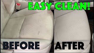 How To Remove Cloth Seat Stains