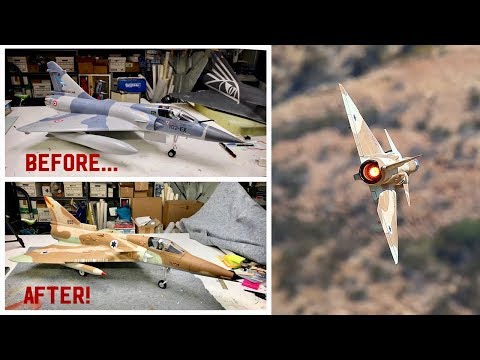 freewing-mirage-to-kfir-conversion-quotspeed-buildquot-amp-flight-video-with-new-power-system