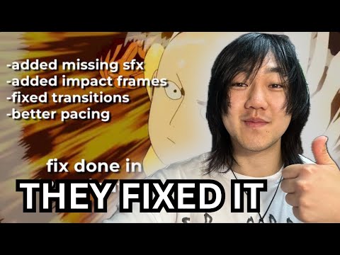 SAITAMA VS OROCHI FIXED! (ONEPUNCHMAN S3 FINALE)