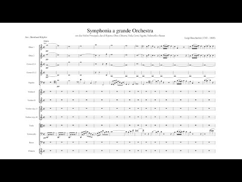 Luigi Boccherini – Symphony in C major, G.523