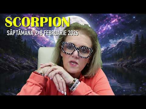 SCORPIONII in saptamana 2-8.02.2026♏ HOROSCOP ACVARIA