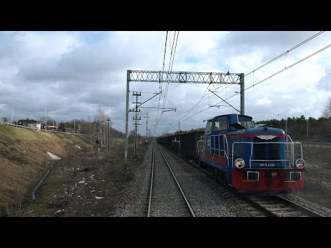 Cabview 4K EN57FPS-1724 Kraków Główny - Ostrowiec Świętokrzyski + sound - 31.01.2023