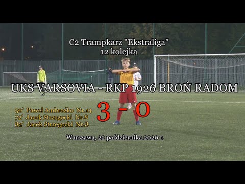22 X 2020 r.  UKS VARSOVIA - RKP 1926 BROŃ RADOM 3 - 0 (0-0)