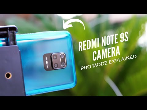 Redmi Note 9S/9 Pro Camera Pro Mode Explained