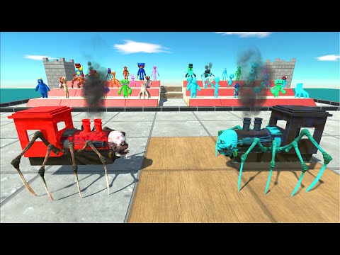 Creepy Monster vs Ice Itself - Animal Revolt Battle Simulator