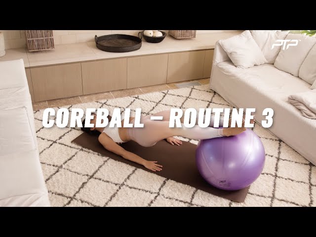 Video teaser per Train At Home - CoreBall ROUTINE 3