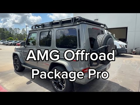2025 Mercedes AMG G63 Arabian Grey – What the AMG Offroad Pro Package Actually Does!
