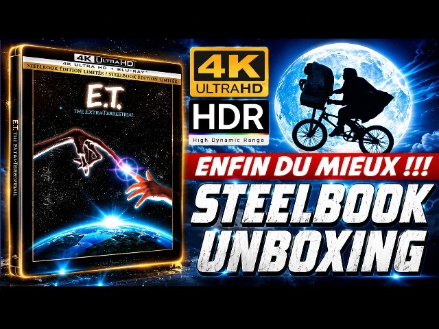 Vídeo relacionado con E.T. El Extraterrestre (4K Ultra-HD + BD) [Blu-ray]
