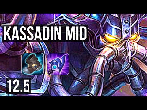 KASSADIN vs VEX (MID) | 5/0/4, 1.6M mastery, 600+ games | KR Diamond | 12.5