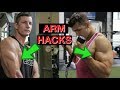 Top 3 Unique Tips For Big Arms (Arm Growth Hacks)