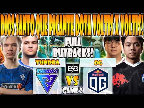 TUNDRA vs OG BO3[GAME 2] PURE, BZM, 33 VS NATSUMI, YOPAJ, SKEM - DREAMLEAGUE SEASON 27-DOTA 2-ESB