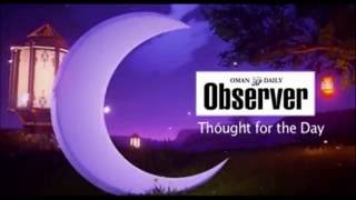 Thought for the Day with Hatim Abdulsalam  Day 2