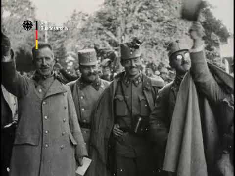 Austrian Infantry Sent to the Front World War One (Landwehr)