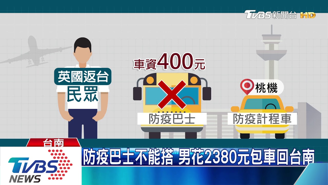 台南防疫小黃5點下班 男子入境沒車搭