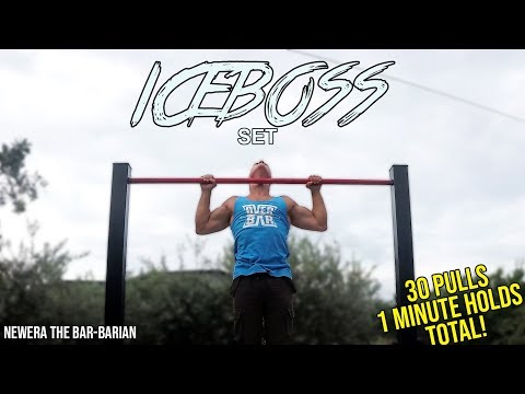 ICEBOSS Set (30 Pullups 1 min holds total) - NewEra The Bar-Barian (Sergio Di Pasquale)
