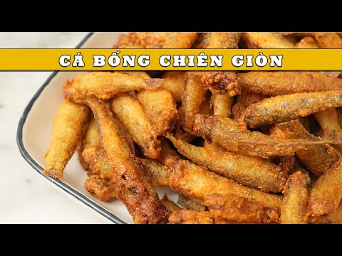 Cá bống chiên giòn