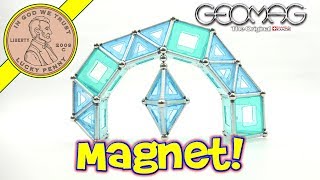 Geomag pro L Magnetic Building Toy Kit - Cool Spinning Lighted Sphere