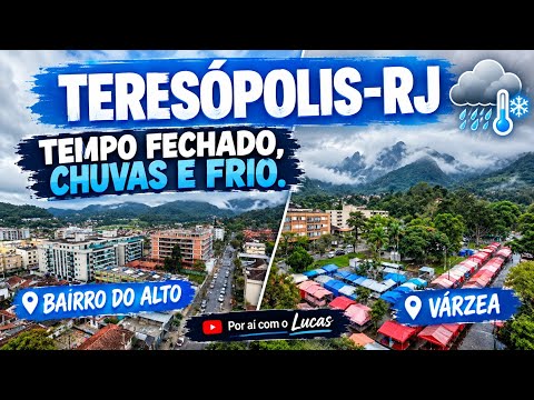 TERESÓPOLIS-RJ: BAIRRO DO ALTO, TEMPO FECHADO! #serra 