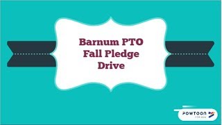 Barnum PTO 2018 Fall Pledge Drive