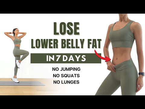 LOSE LOWER BELLY FAT in 7 Days????30 MIN Non-stop Standing Abs Workout - No Squat, No Lunge, No Jumping