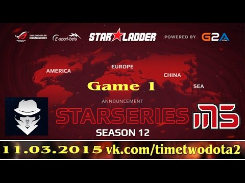 Secret vs M5 #1 (bo3) (Ru) | SLTV Season 12 EU Group A  (11.03.2015)