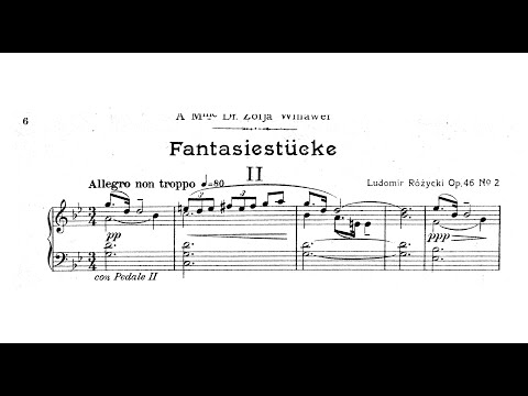 Ludomir Rozycki - Fantasiestück No.2, Op.46