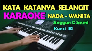 Download lagu TUA TUA KELADI - Anggun C Sasmi | KARAOKE Nada Cewek / Wanita mp3