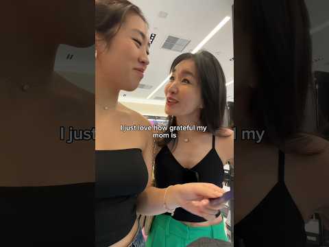 This is your sign to take your parents on a shopping date💗 #korean #beauty #shopping #haul #mom