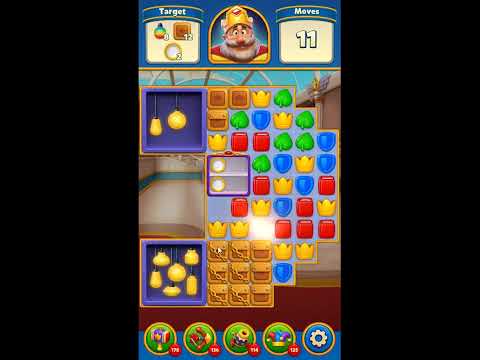 Royal Match Level 3016 - NO BOOSTERS GAMEPLAY 👑 | SKILLGAMING ✔️