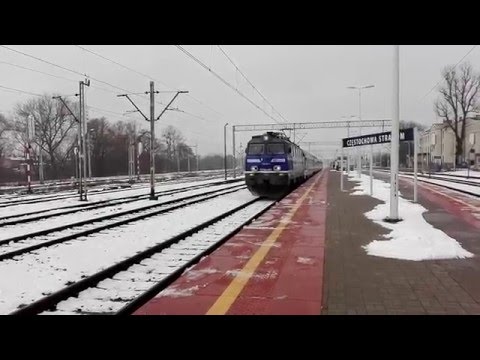 EP09-005 IC 7302 SIEMIRADZKI Poznań Główny - Kraków Główny na stacji Częstochowa Stradom