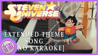 We Are The Crystal Gems (Extended Intro) - Steven Universe【Piano Karaoke Instrumental】