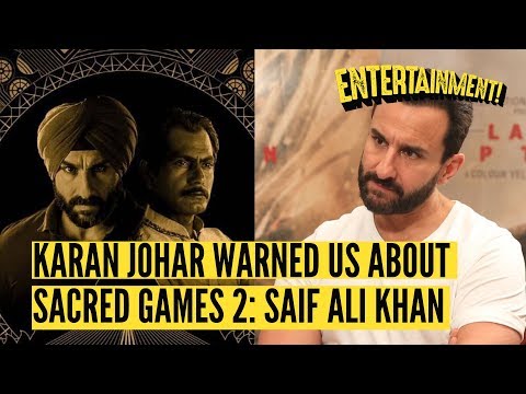 'Sacred Games 2' Was a Letdown Admits Saif Ali Khan | The Quint