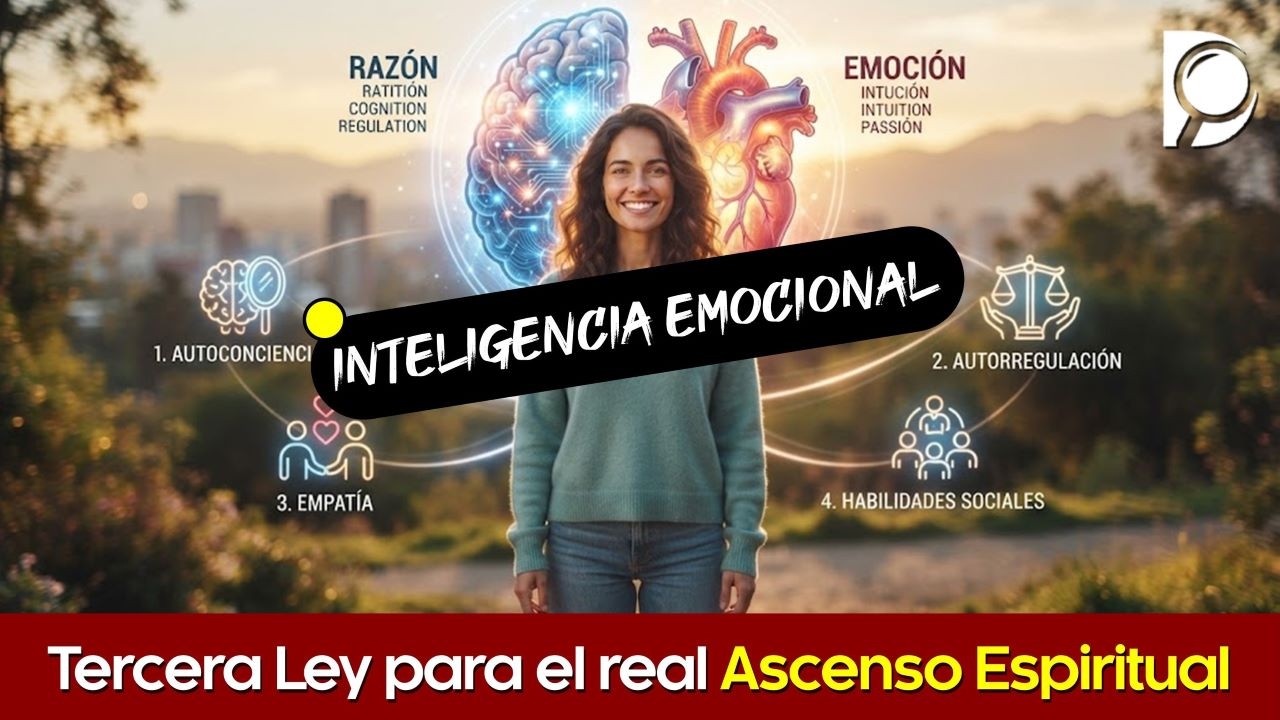 INTELIGENCIA EMOCIONAL ♥️  Tercera Ley para el real Ascenso Espiritual