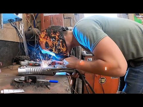 Homemade X-pipe | Build your own X-pipe | DIY