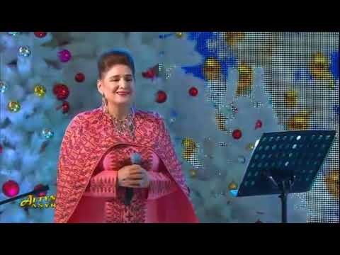 Türkmenistan: Jemal Saparowa -  New Year Performance on TV Program (2019.01.01.)